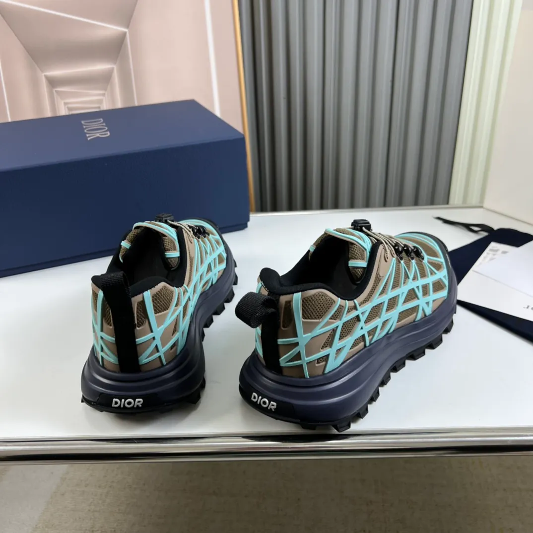 Men's men's shoes 💰640💰 Dior. The latest hot sale 🔥Official website 1:1 replica ⬆️Imported mesh technology, comfortable mesh lining 38-45 (45 customized, non-returnable)